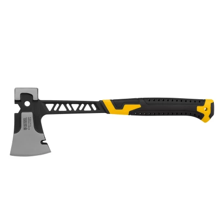 Топор цельнокованый 600 г Denzel 21499, двухкомпонентная обрезиненная рукоятка купить в Екатеринбурге