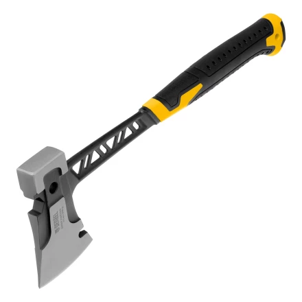 Топор цельнокованый 600 г Denzel 21499, двухкомпонентная обрезиненная рукоятка купить в Екатеринбурге