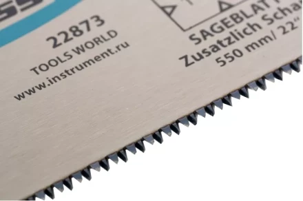 Пильное полотно для прецизионного стусла "PIRANHA" 550 мм зуб 3D каленый зуб 18 TPI GROSS 22873 купить в Екатеринбурге