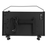 Конвектор электрический Denzel XCE-1500 B, 230 В, 1500 Вт, X-образный нагреватель черный 98128 купить в Екатеринбурге