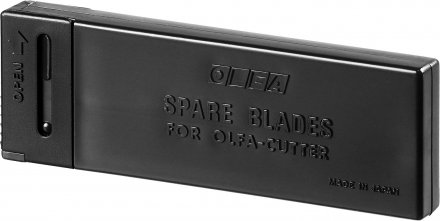 Лезвие OLFA сегментированные BLACK MAX, 9х80х0,38мм, 13 сегментов, 10шт OL-ABB-10B купить в Екатеринбурге