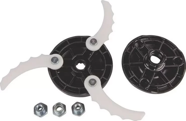 Триммерная головка Makita с пластиковыми ножами, М8х1,25R, М8/10х1,25LH (арт. 198383-1) купить в Екатеринбурге