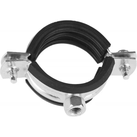 ЗУБР. Хомут трубный с гайкой, оцинкованный, 1&quot;, 1шт 37850-32-36-1 купить в Екатеринбурге