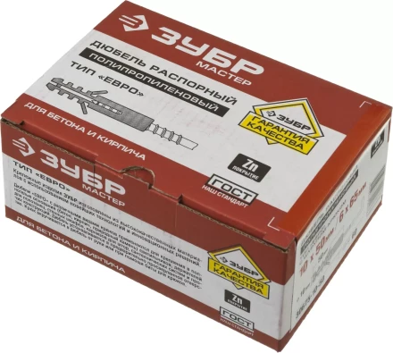 Дюбели ЕВРО с шурупом-крюком коробка серия МАСТЕР купить в Екатеринбурге