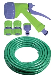 Набор поливочный, шланг 3/4&quot; 15м, 7-реж пистолет, соед., адаптер  PALISAD 67422