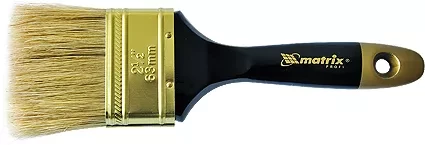 Кисть плоская &quot;Профи&quot; 2&quot; натуральная щетина деревянная ручка  MATRIX 83152 купить в Екатеринбурге