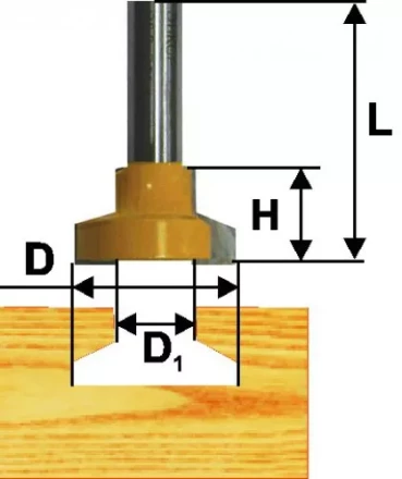 Фреза паз. конструкционная ф508мм Т-обр хв. 12мм 46106 купить в Екатеринбурге