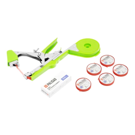 Набор, тапенер садовый для подвязки растений, скобы 10 000 шт., 6 лент 30 м// Palisad 64529 купить в Екатеринбурге