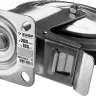 ЗУБР d 200 мм, г/п 185 кг, игольчатый подшипник, резина/металл, поворотное колесо c тормозом, Профессионал (30936-200-B) купить в Екатеринбурге