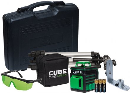 Нивелир лазерный ADA Cube 2-360 Home Green Ultimate Edition купить в Екатеринбурге