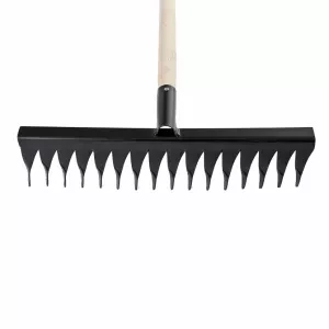 Грабли 14-зубые,360мм,с черенком,витые СИБРТЕХ 61768 купить в Екатеринбурге