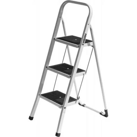Лестница-стремянка СИБИН стальная c широкими ступенями, 3 ступени 38807-03 купить в Екатеринбурге