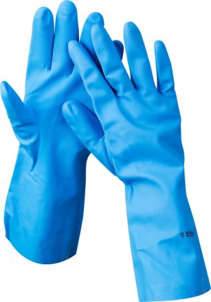 Перчатки ЗУБР нитриловые, повышенной прочности, с х/б напылением, размер XL 11255-XL купить в Екатеринбурге