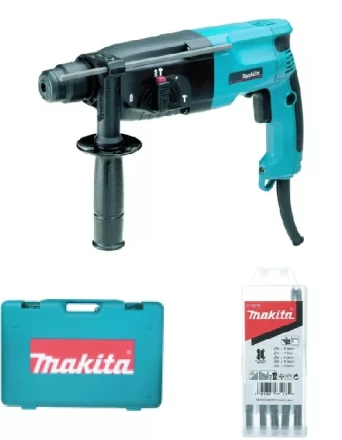 Перфоратор Makita HR2450X8 (НАБОР БУРОВ ИЗ 5 шт. В ПОДАРОК) купить в Екатеринбурге