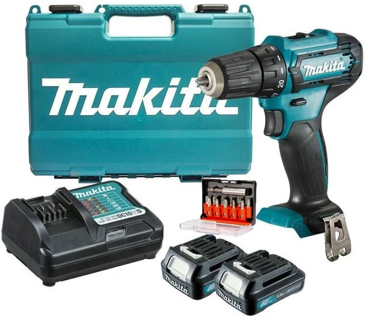 Дрель-шуруповерт Makita DF333DYX14,12В,2х1,5Ач Li-ion купить в Екатеринбурге