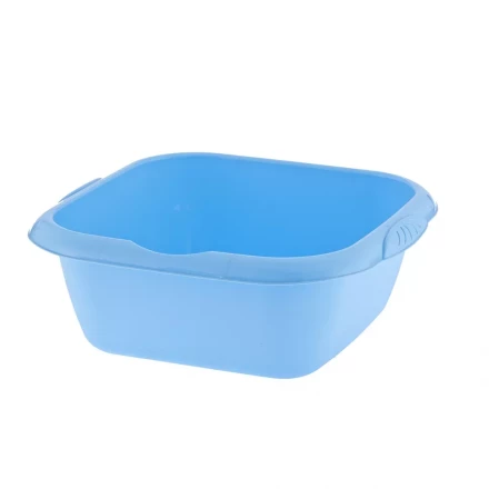 Таз пластмассовый квадратный 12л, голубой ТМ Elfe 92985 купить в Екатеринбурге