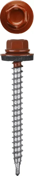 Саморезы СКМ кровельные, RAL 3003 рубиново-красный, 25 x 5.5 мм, 420 шт, для металлических конструкций, STAYER 30305-55-025-3003 купить в Екатеринбурге