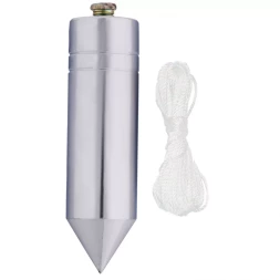 Отвес цилиндрический 500 г шнур 5 м Matrix 84892