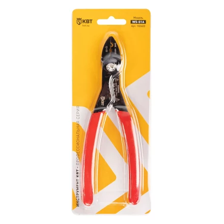 Многофункциональный стриппер КВТ WS-01A для снятия изоляции с проводов 0.5–4.0 мм (102403) купить в Екатеринбурге