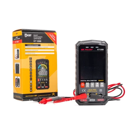 Мультиметр цифровой КВТ SMART KT 126В с True RMS (86329) купить в Екатеринбурге