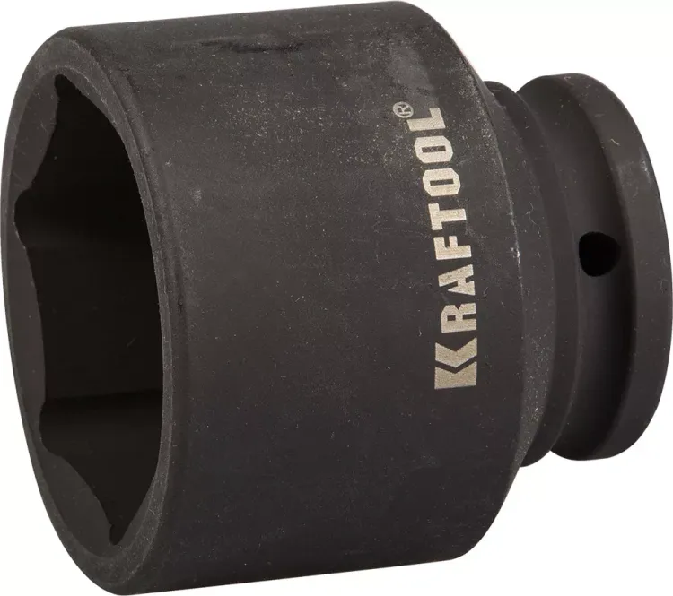 Торцовая головка KRAFTOOL "INDUSTRIE QUALITAT" ударная (3/4"), FLANK, Cr-Mo, фосфатированная, 50 мм 27945-50 купить в Екатеринбурге