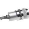 Торцовая бита-головка KRAFTOOL "INDUSTRIE QUALITAT", материал S2, HEX, сатинированная, 1/2", H5 27908-05_z01 купить в Екатеринбурге