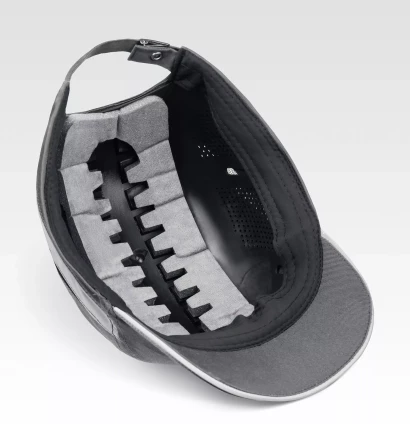 ЗУБР БИНОМ, серая, ударопрочный корпус, укороченный козырёк 55мм, размер от 54 до 59см, защитная каскетка, Профессионал (11097) купить в Екатеринбурге