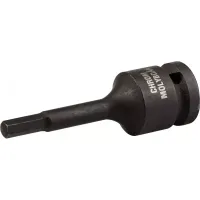Торцовая головка KRAFTOOL "INDUSTRIE QUALITAT" ударная (1/2"), HEX, Cr-Mo, фосфатированная, H7 27950-07