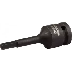 Торцовая головка KRAFTOOL "INDUSTRIE QUALITAT" ударная (1/2"), HEX, Cr-Mo, фосфатированная, H7 27950-07