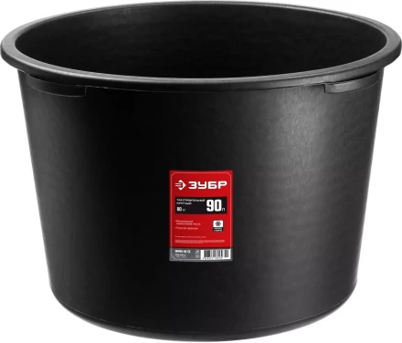 Кадка ЗУБР "ЭКСПЕРТ" строительная пластмассовая, 90л 06095-90_z03 купить в Екатеринбурге