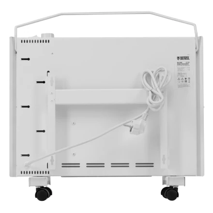 Конвектор электрический Denzel XCE-1000, 230 В, 1000 Вт, X-образный нагреватель белый 98130 купить в Екатеринбурге