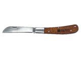 Нож садовый 173 мм складной копулировочный деревянная рукоятка  PALISAD