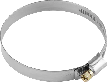 Хомуты нержавеющие с накатной лентой 12 мм коробка серия ПРОФЕССИОНАЛ купить в Екатеринбурге