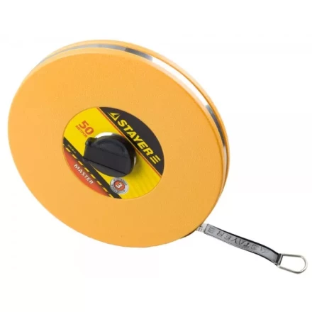 Мерная лента STAYER &quot;MASTER&quot; F-50, фиберглассовое двустороннее полотно, 50м 3415-50_z01 купить в Екатеринбурге