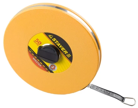 Мерная лента STAYER &quot;MASTER&quot; F-50, фиберглассовое двустороннее полотно, 50м 3415-50_z01 купить в Екатеринбурге