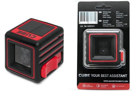 Нивелир лазерный ADA Cube Basic Edition купить в Екатеринбурге
