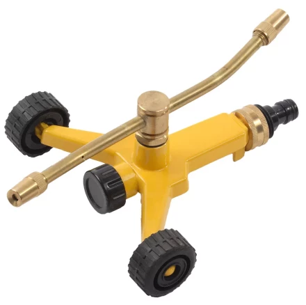 Распылитель GRINDA 2-х лопастной латунный, регулируемый, на колесах 8-427615 купить в Екатеринбурге