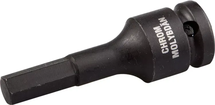 Торцовая головка KRAFTOOL "INDUSTRIE QUALITAT" ударная (1/2"), HEX, Cr-Mo, фосфатированная, H9 27950-09 купить в Екатеринбурге