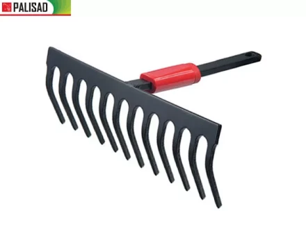 Грабли 12-зубые с телескопической рукояткой р/ч 320 мм длина инструмента 820-1110 мм PALISAD 63037 купить в Екатеринбурге