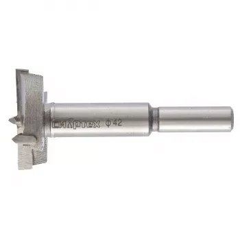 Сверло Форстнера по дереву 42 мм цилиндрический хвостовик СИБРТЕХ 704842 купить в Екатеринбурге