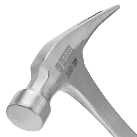 Молоток-гвоздодер 560 г Denzel 10424, цельнометаллический, двухкомпонентная рукоятка купить в Екатеринбурге