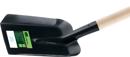 Лопата совковая Сибртех, 215х260х1400 мм, деревянный черенок, Россия, 61309 купить в Екатеринбурге