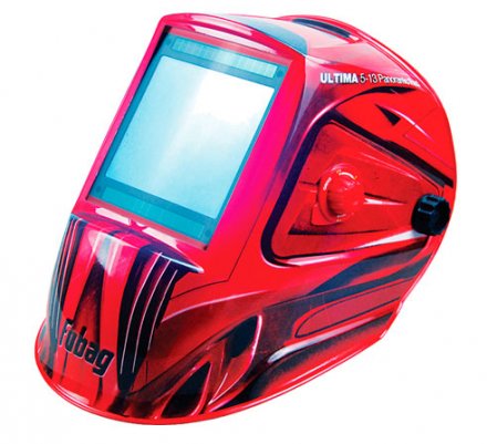 Сварочная маска сварщика &quot;Хамелеон&quot; FUBAG ULTIMA 5-13 Panoramic Red купить в Екатеринбурге