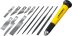 Набор STAYER Нож “MASTER” для точных работ в комплекте с лезвиями различной формы и надфилями, в чехле,38 предметов 09145-H38 купить в Екатеринбурге
