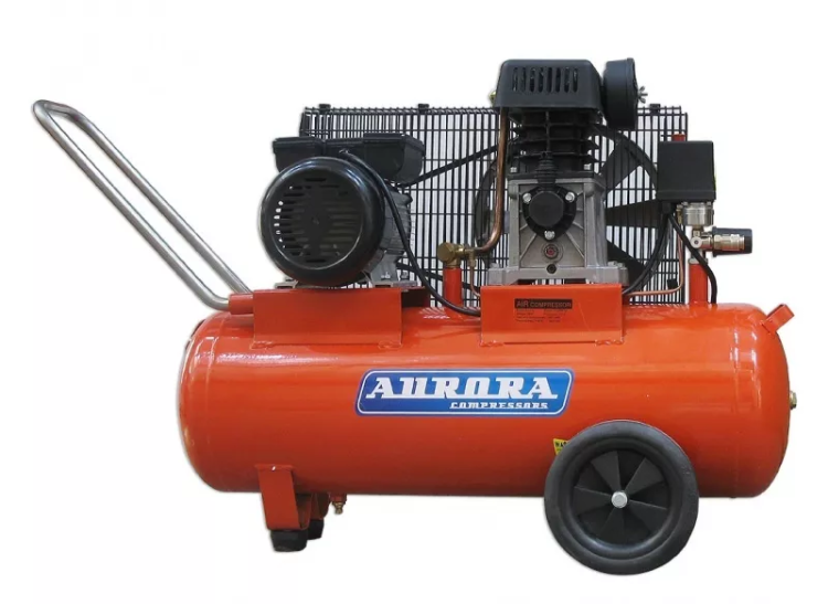 Компрессор масляный поршневой ременной привод Aurora STORM-50 купить в Екатеринбурге
