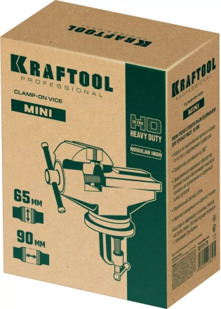 Тиски KRAFTOOL MINI настольные 32713-75 купить в Екатеринбурге