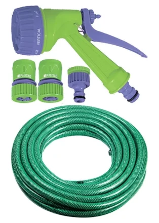 Набор поливочный, шланг 1/2&quot; 25м, 7-реж пистолет, соед., адаптер  PALISAD 67426 купить в Екатеринбурге