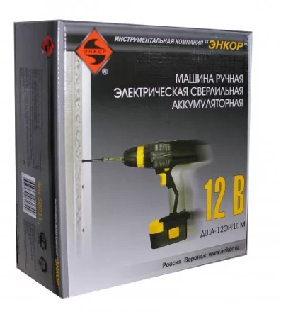 Шуруповерт ДША-12ЭР/10М аккумуляторный ФОНАРИК 50011 купить в Екатеринбурге