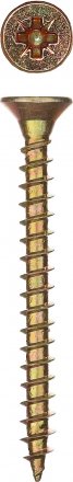 Шурупы ЗУБР &quot;МАСТЕР&quot; по дереву желтопассивированные, 3.5x25мм, 700шт 4-300391-35-025 купить в Екатеринбурге