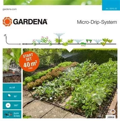 Шланг сочащийся 13 мм (1/2”) 40 м с фитингами GARDENA купить в Екатеринбурге